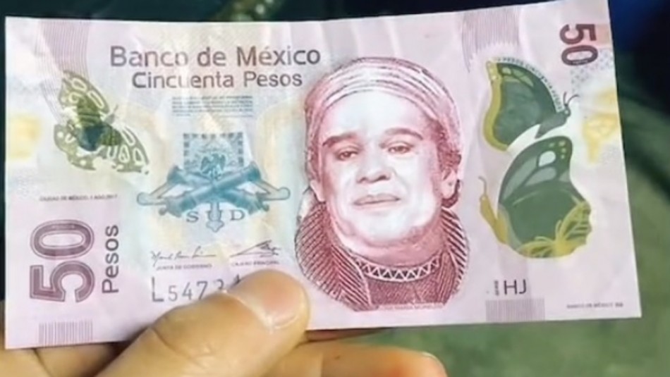 [VIDEO] “¡No mames!”: Joven es estafado con billete falso que tenía la cara de Juan Gabriel