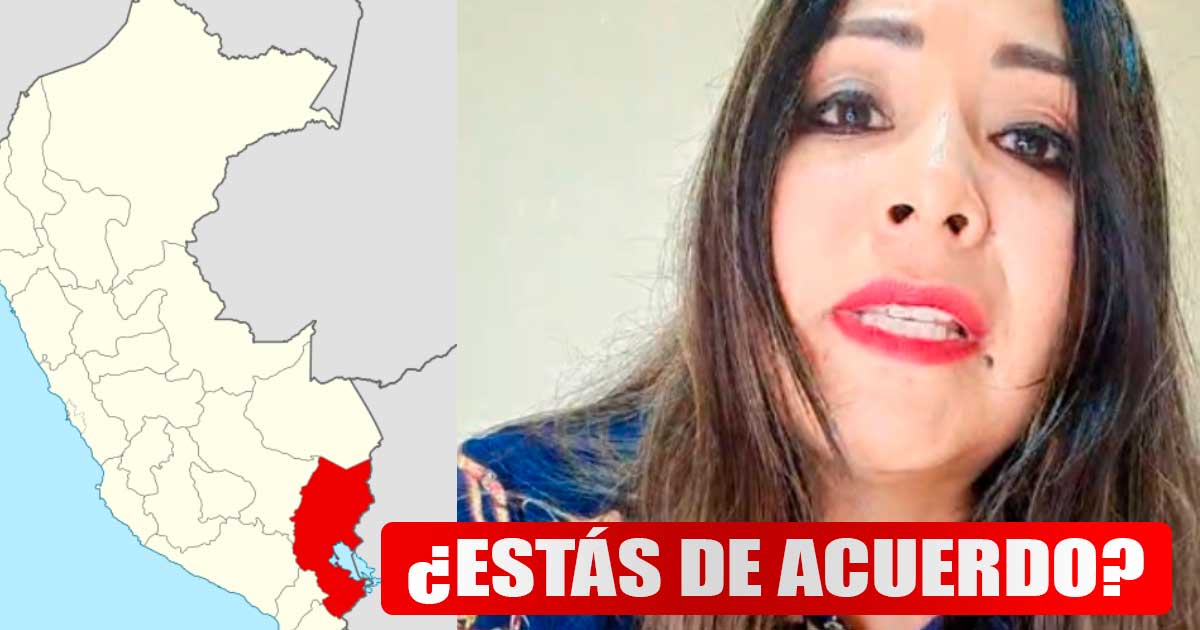 Cecilia García asegura que Puno ha decidido su independización y separarse de Perú | VIDEO