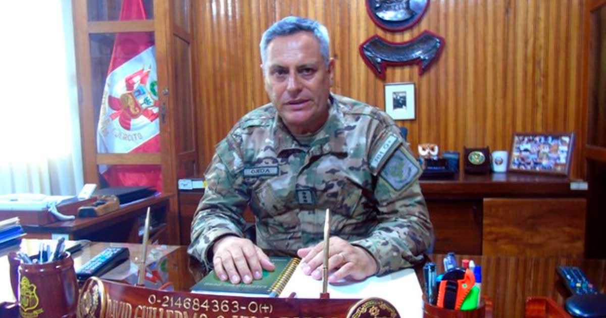 David Ojeda es nombrado el nuevo Comandante General del Ejército