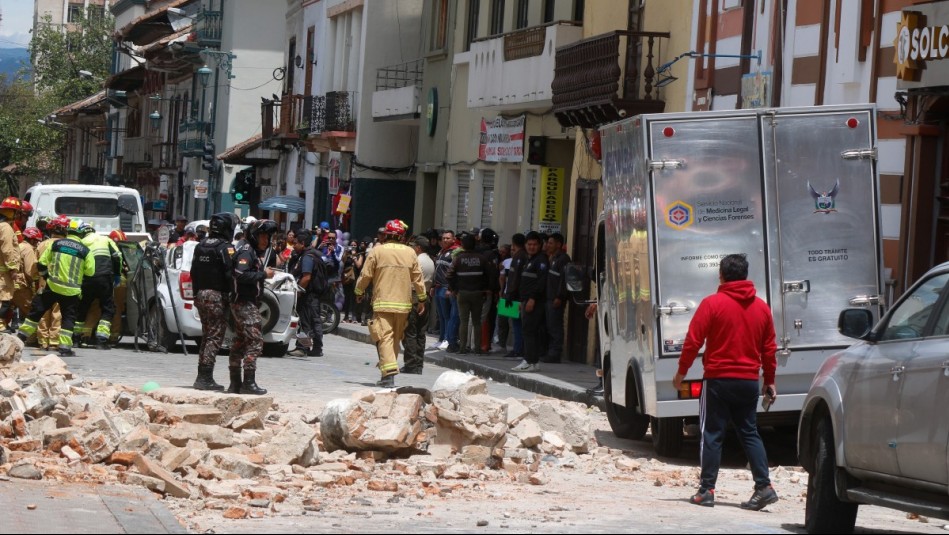 Reporte oficial tras terremoto en Ecuador: Aumentan a 14 las víctimas fatales y se totalizan 446 heridos