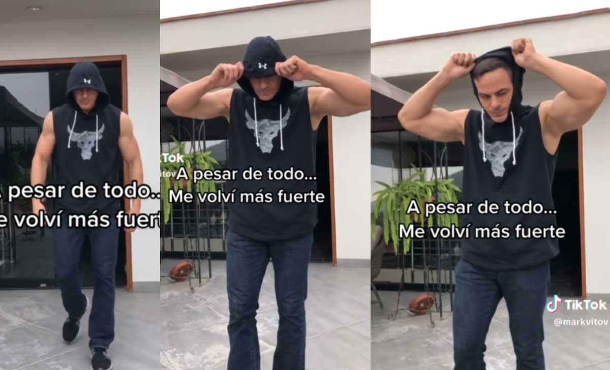 Mark Vito luce irreconocible por su impresionante transformación: “me volví más fuerte” | VIDEO