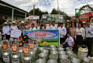 ASOCIACIONES AGROPECUARIAS RECIBEN AYUDA ECONÓMICA Y MATERIALES GRACIAS A AGROIDEAS Y NEWMONT FRONCREAGRO