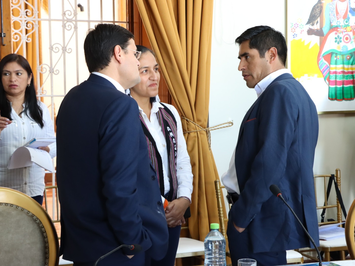 El Gobernador Regional de Cajamarca Roger Guevara Rodríguez saluda la designación de Jorge Pérez Flores – Gobernador Regional de Lambayeque como nuevo presidente de la Mancomunidad Regional Macro Región Nor Oriente del Perú.