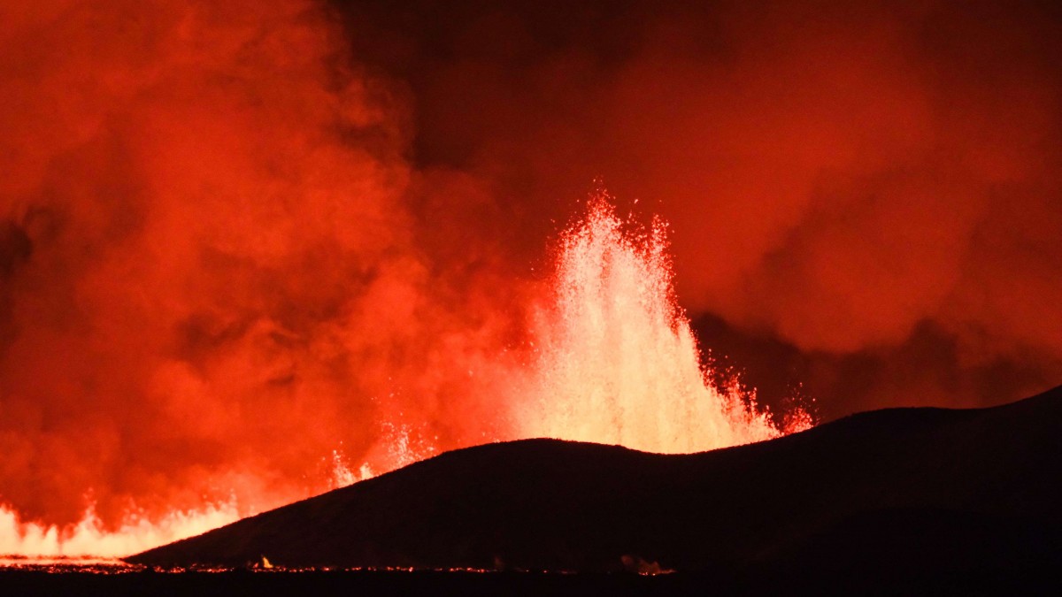 El volcán Grindavik en Islandia entra en erupción