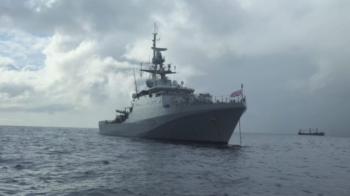 Tensión con Venezuela: Reino Unido envía un buque de guerra a Guyana