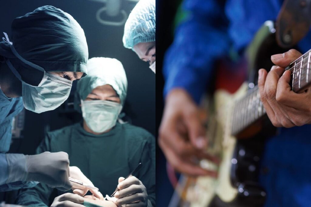 VIDEO: Joven músico toca la guitarra mientras le extirpan tumor en el cerebro