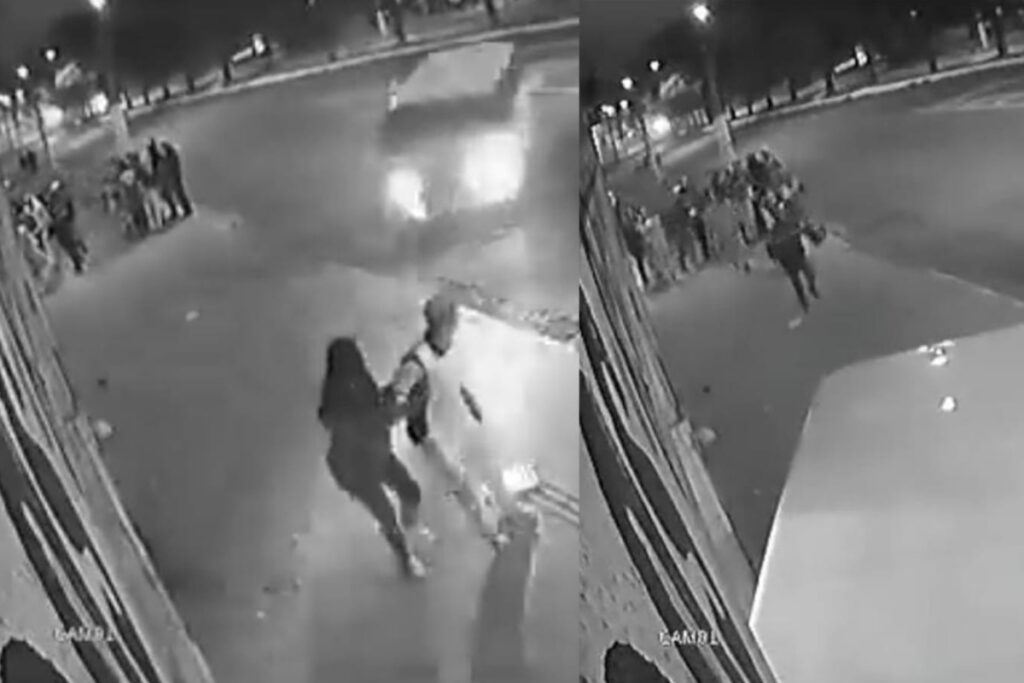 VIDEO: Mujer embarazada muere atropellada por una combi