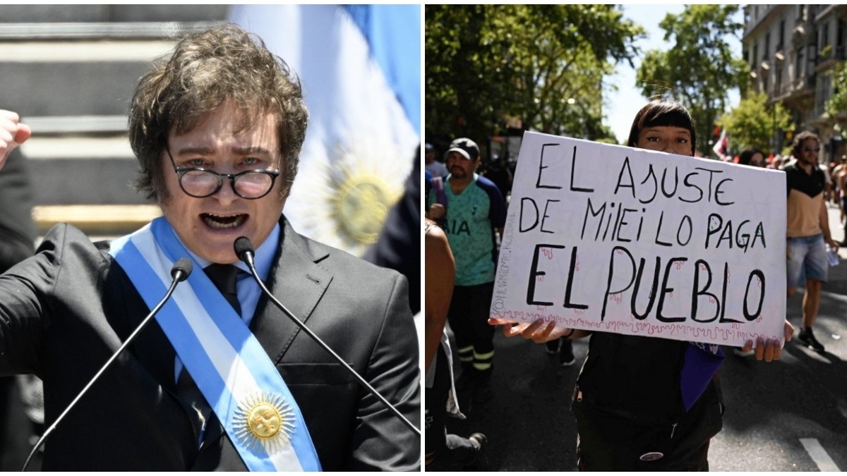 «Amenazan la vida del pueblo»: Sindicatos lideran huelga general en Argentina en contra de medidas de Javier Milei