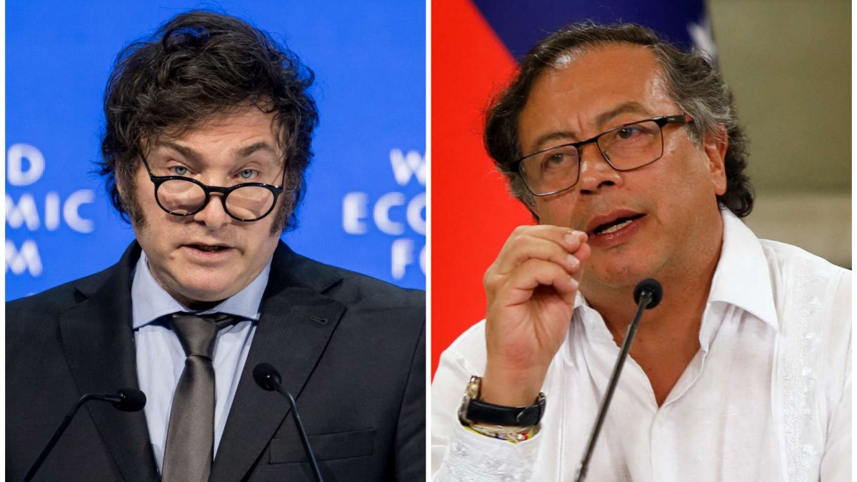 Milei llama «comunista asesino» a Gustavo Petro y gobierno de Colombia reacciona