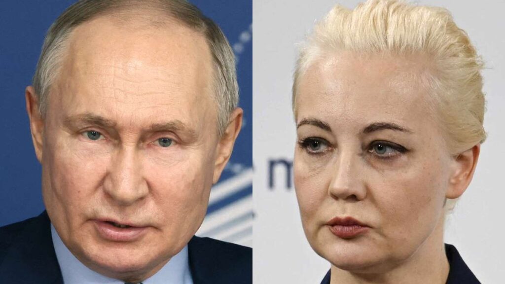 «Vladímir Putin mató a mi marido»: Viuda del opositor ruso Alexéi Navalni lanza grave acusación contra el presidente