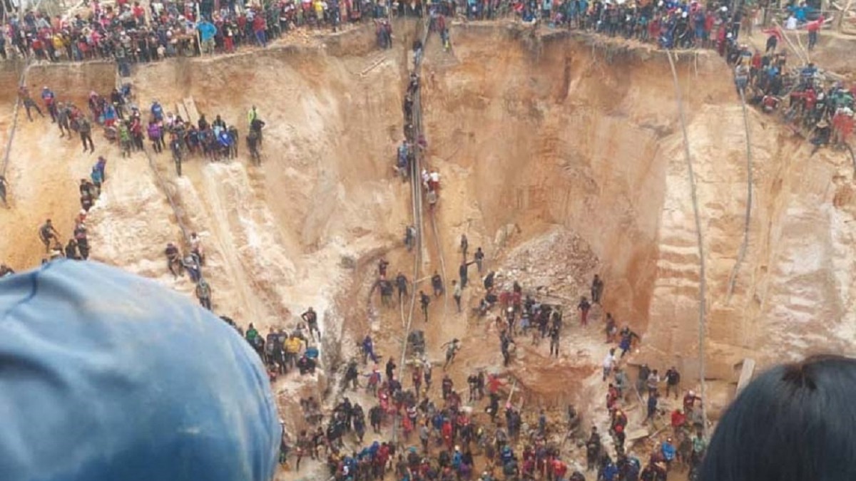 Varios muertos deja derrumbe en una mina de oro en Venezuela