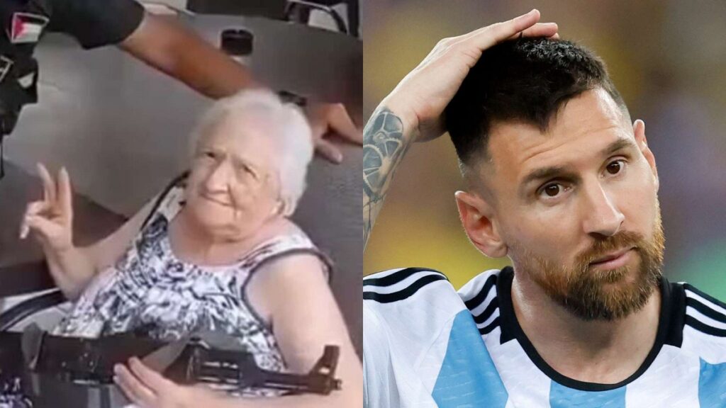 Anciana argentina se salvó de secuestro de Hamas tras nombrar a Lionel Messi