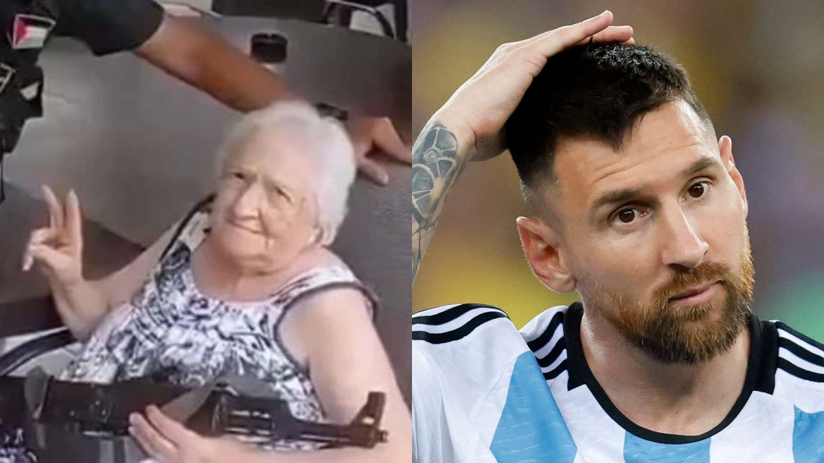 Anciana argentina se salvó de secuestro de Hamas tras nombrar a Lionel Messi