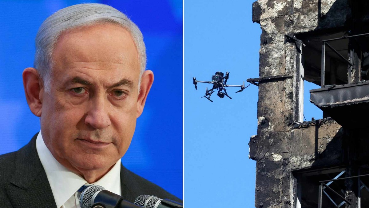 Irán lanzó un ataque con drones contra Israel: Netanyahu afirma que su país cuenta con el respaldo de Estados Unidos
