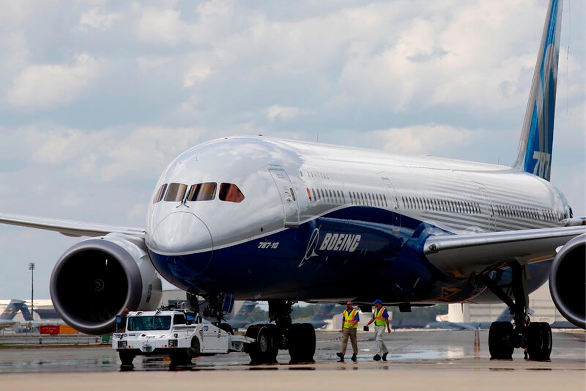 Estados Unidos investiga a Boeing por las alas del 787