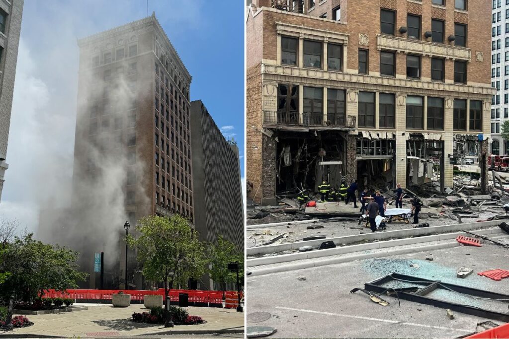 VIDEO: Explosión en edificio de Chase Bank deja varios heridos