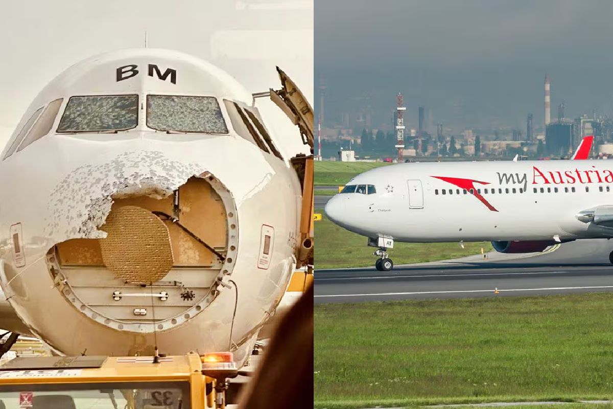 FOTOS: Tormenta destroza parte de un avión con 173 pasajeros