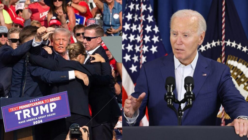 «Todo el mundo debe condenarlo»: Presidente Biden se refiere al tiroteo en el mitin de Donald Trump