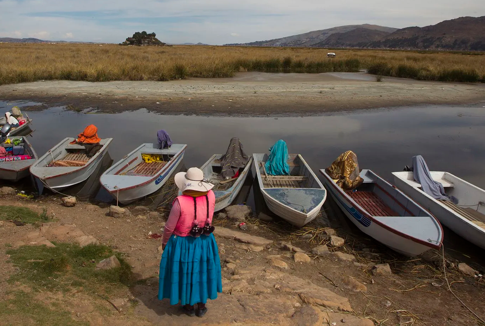 DÉFICIT HÍDRICO EN EL LAGO TITICACA AFECTA AL TURISMO Y AGRICULTURA