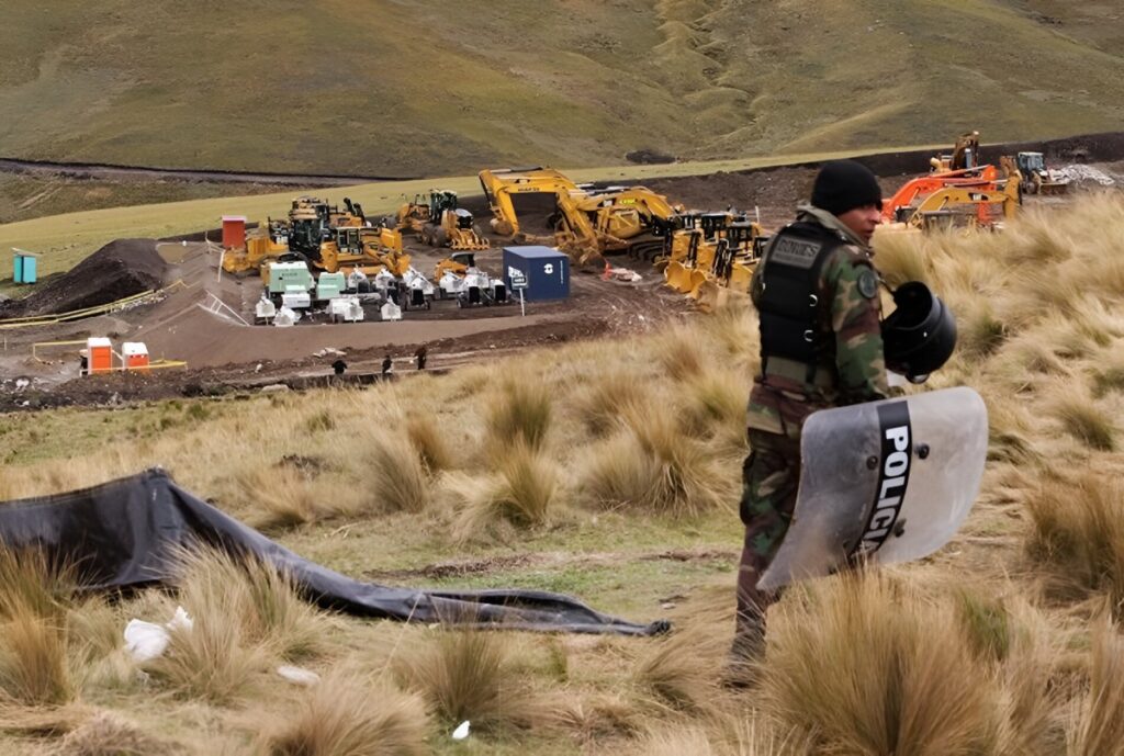 CAJAMARCA: EXIGEN INTERVENCIÓN DE LA DIRECCIÓN REGIONAL DE ENERGIA Y MINAS ANTE LA PRESENCIA DE MINERÍA ILEGAL EN ZONA DE CONGA