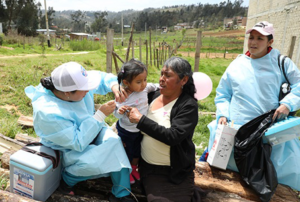 CAJAMARCA: CUTERVO PRESENTA IMPORTANTE AVANCE EN LA VACUNACIÓN CONTRA EL SARAMPIÓN EN NIÑAS Y NIÑOS DE 1 A 6 AÑOS DE EDAD