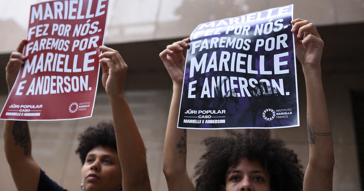 Condenaron en Brasil a los asesinos de Marielle Franco a 59 y 78 años de cárcel