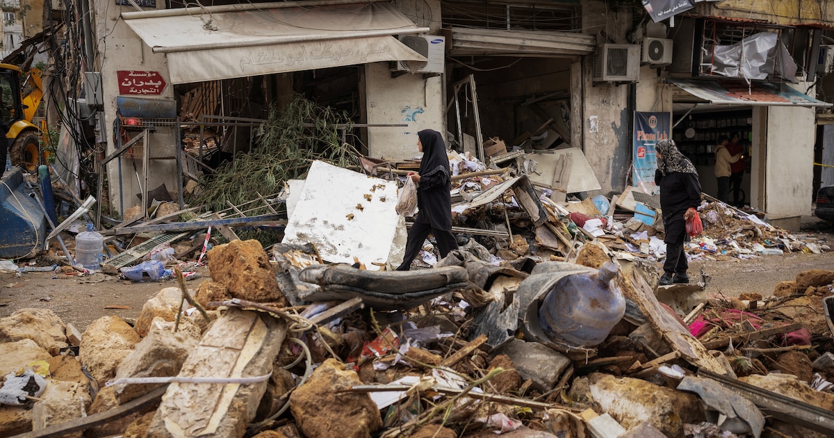 Israelí atacó los suburbios de Beirut tras un lanzamiento de cohetes de Hezbollah contra una concentración de soldados israelíes