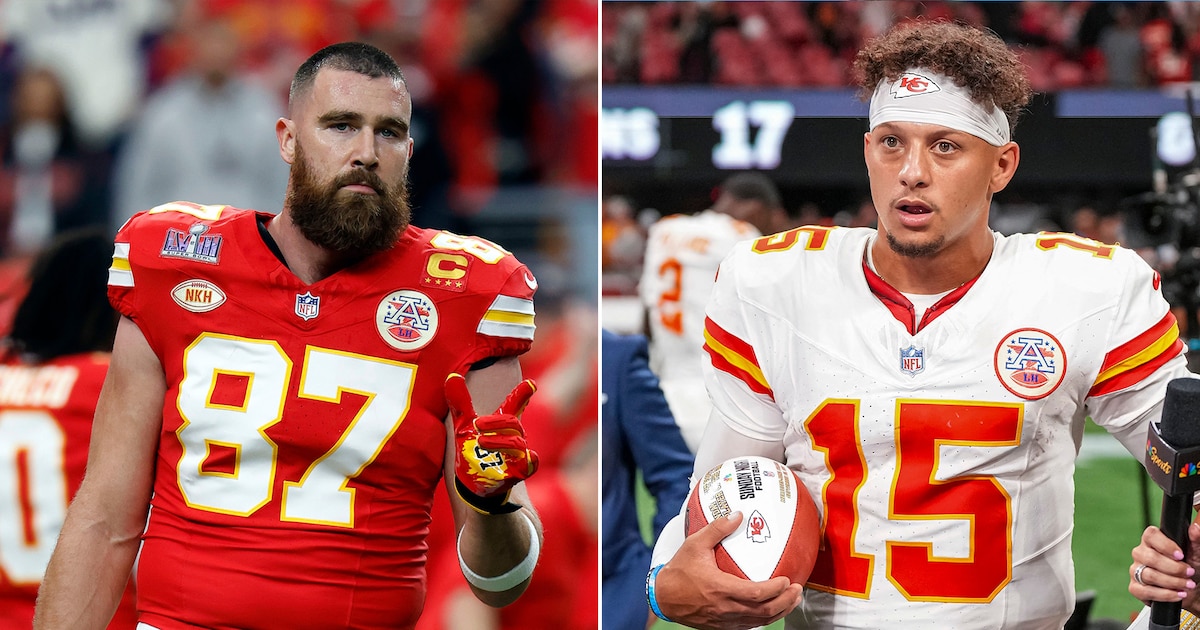 NFL teme que el crimen organizado esté detrás de los robos a las casas de Travis Kelce y Patrick Mahomes