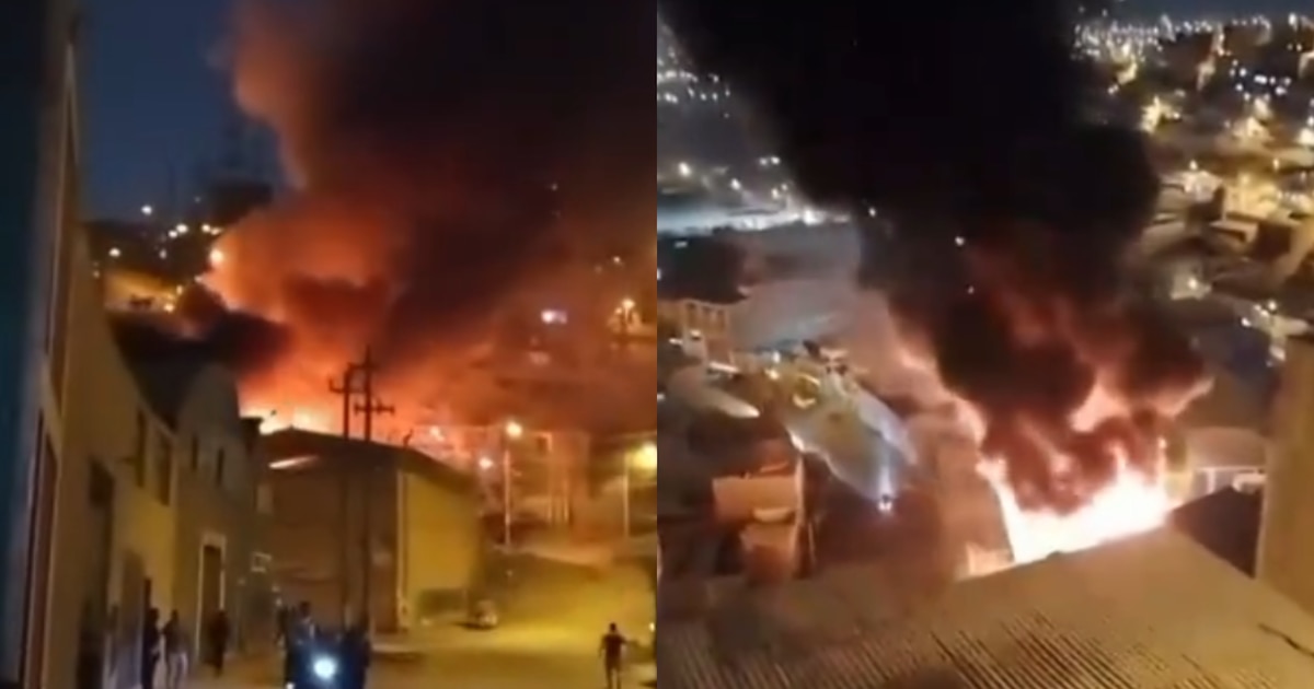 Incendio de gran magnitud en San Martín de Porres: siniestro en zona industrial moviliza 14 unidades de Bomberos