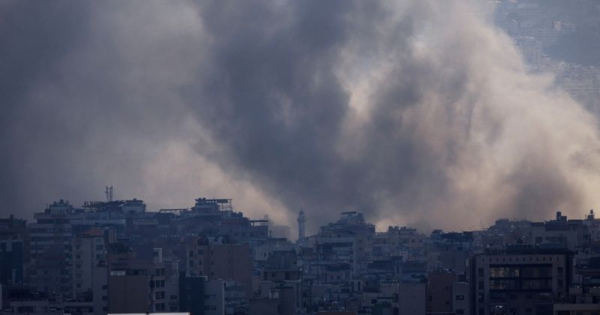 Israel destruyó cuarteles generales y un almacén de armas de Hezbollah por medio de ataques aéreos en Beirut