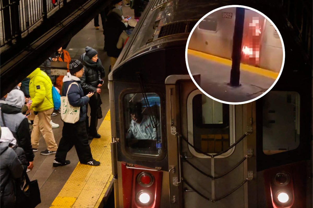 Detienen a quien prendió fuego a mujer en el metro de Nueva York