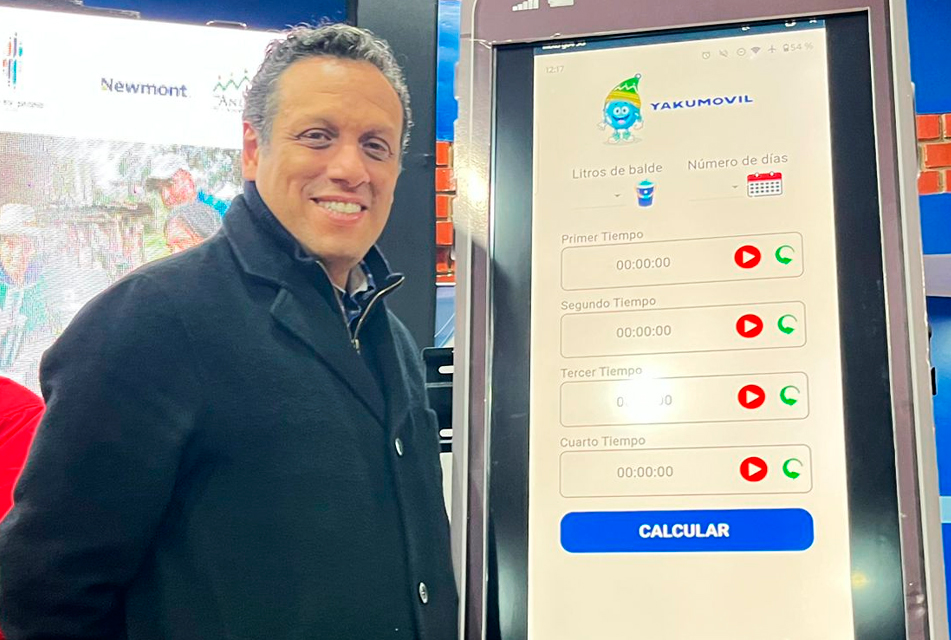 NEWMONT: APLICATIVO YAKUMÓVIL BUSCA GARANTIZAR AGUA DE CALIDAD EN CAJAMARCA Y EN TODO EL PAÍS