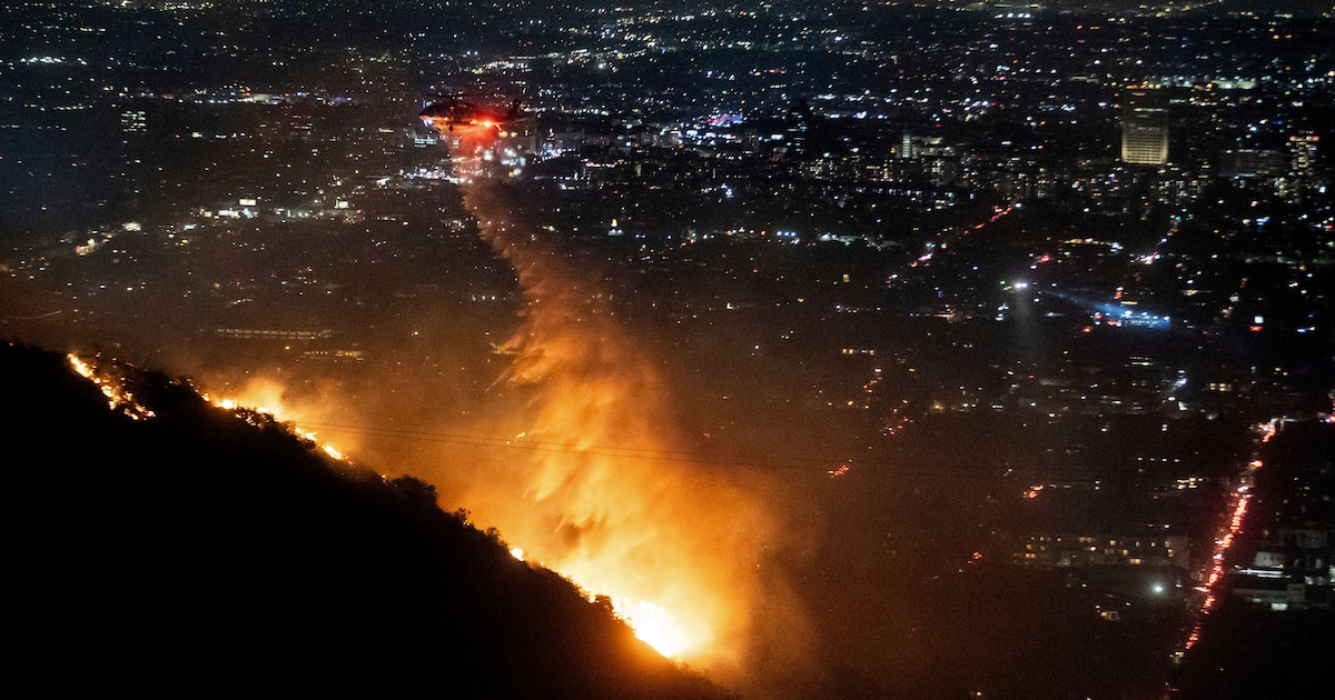 El devastador incendio en las colinas de Hollywood amenaza el emblemático Paseo de la Fama: hay alerta amarilla y al menos 130 mil evacuados