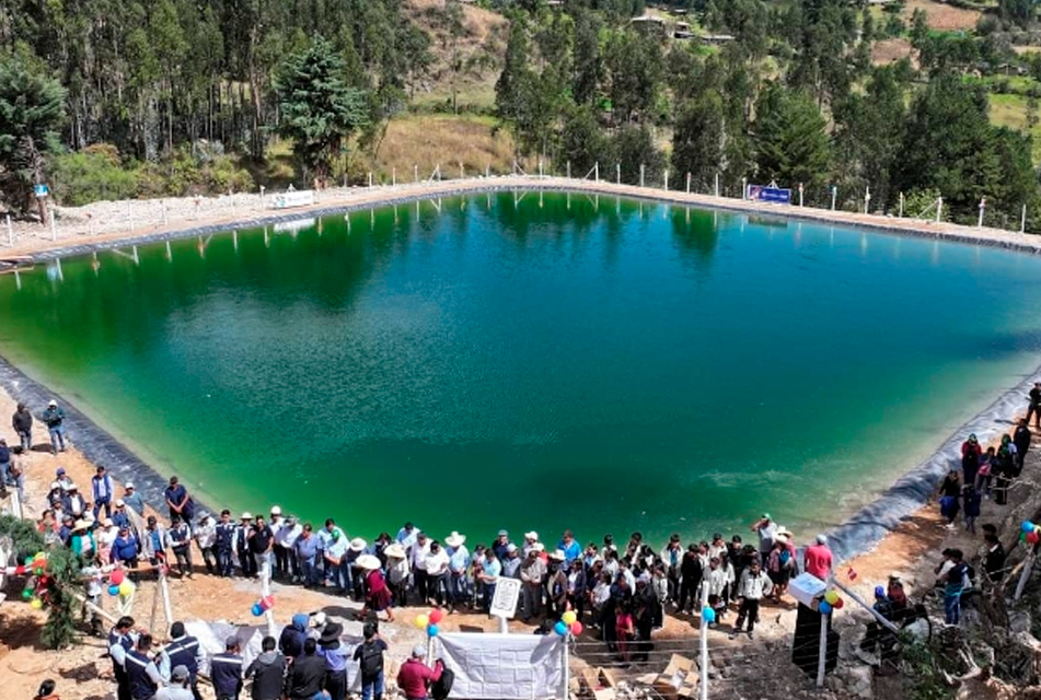 CAJAMARCA AVANZA CON LA CONSTRUCCIÓN DE 5 MIL RESERVORIOS PARA IMPULSAR LA SIEMBRA Y COSECHA DE AGUA