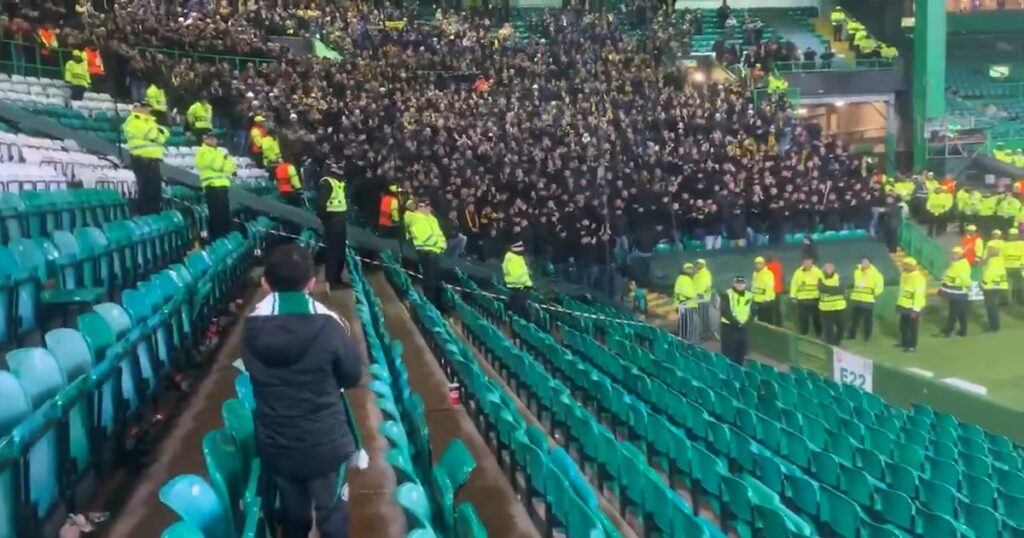 Espectacular gesto en la Champions League: la reacción de toda una hinchada con un niño del equipo contrario que se acercó a saludar