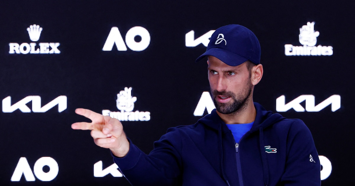 Desafiante posteo de Novak Djokovic contra los “expertos” tras los abucheos que recibió por su retiro en semifinales del Australian Open