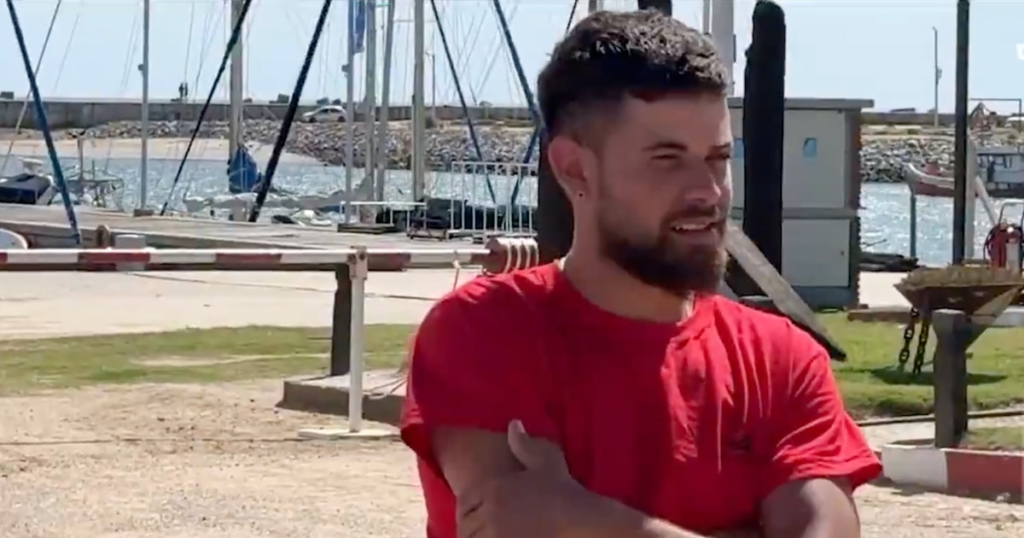 Un pescador cayó al mar y nadó cuatro horas hasta la costa en Uruguay: “Era sobrevivir o abrir la boca y ahogarme”