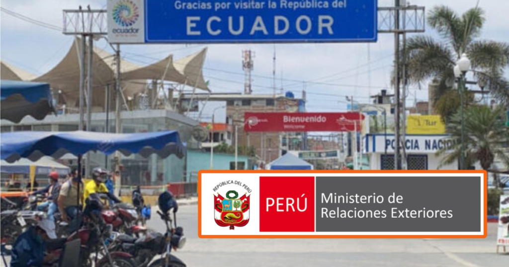 Gobierno peruano expresó preocupación por cierre de frontera con Ecuador: “La medida afectará el tránsito y el comercio”