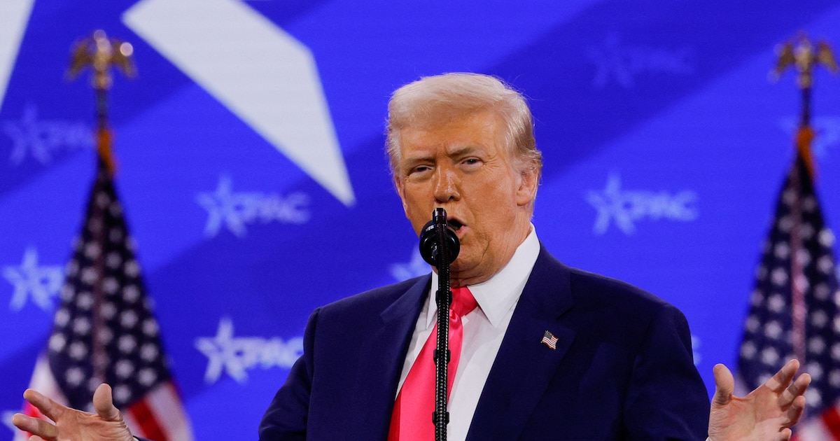 Donald Trump defendió su primer mes de gestión ante la CPAC: “Estamos liberando a nuestro país”