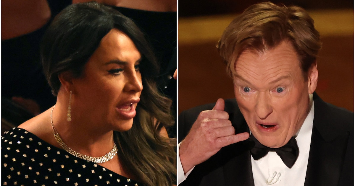 Conan O’Brien a Karla Sofía Gascón en los premios Oscar: “Si vas a tuitear sobre mí, mi nombre es Jimmy Kimmel”