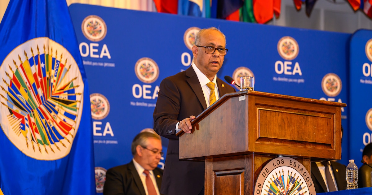 Randim será secretario General de la OEA con los votos del Caribe, el respaldo de Brasil y la anuencia de la administración Trump