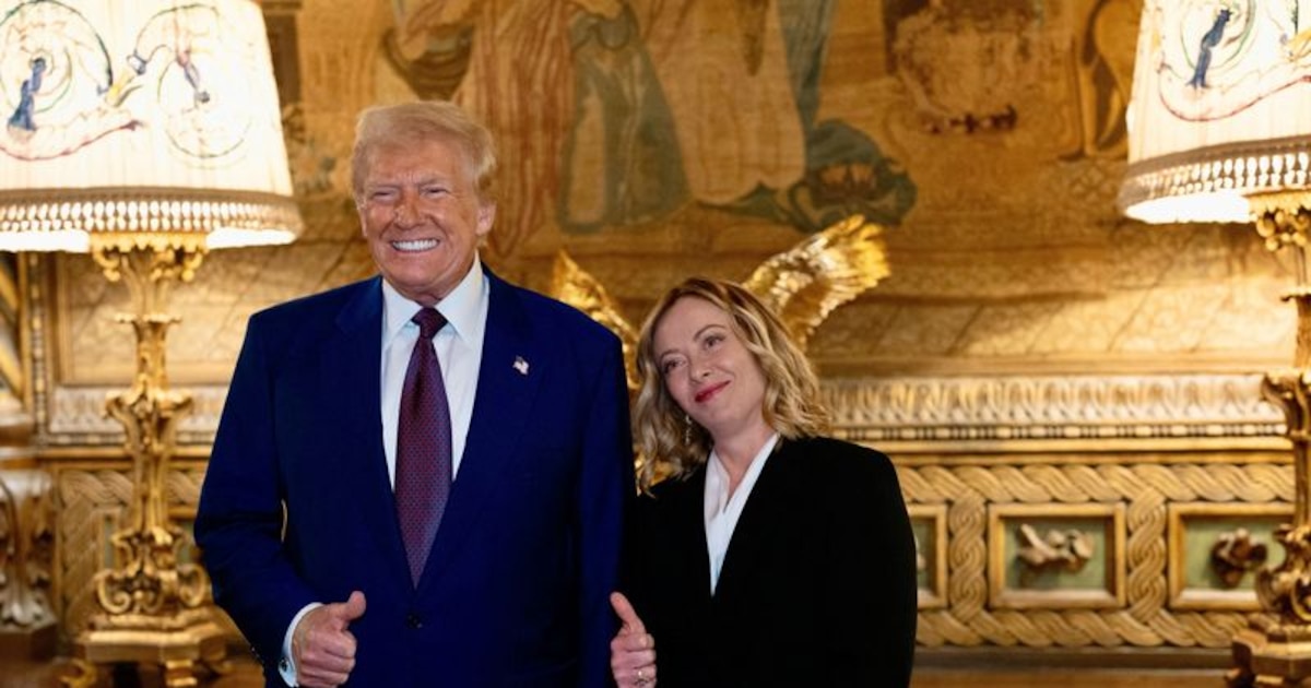 Trump recibe a Meloni en la Casa Blanca para tratar los aranceles recíprocos y el cese del fuego en Ucrania