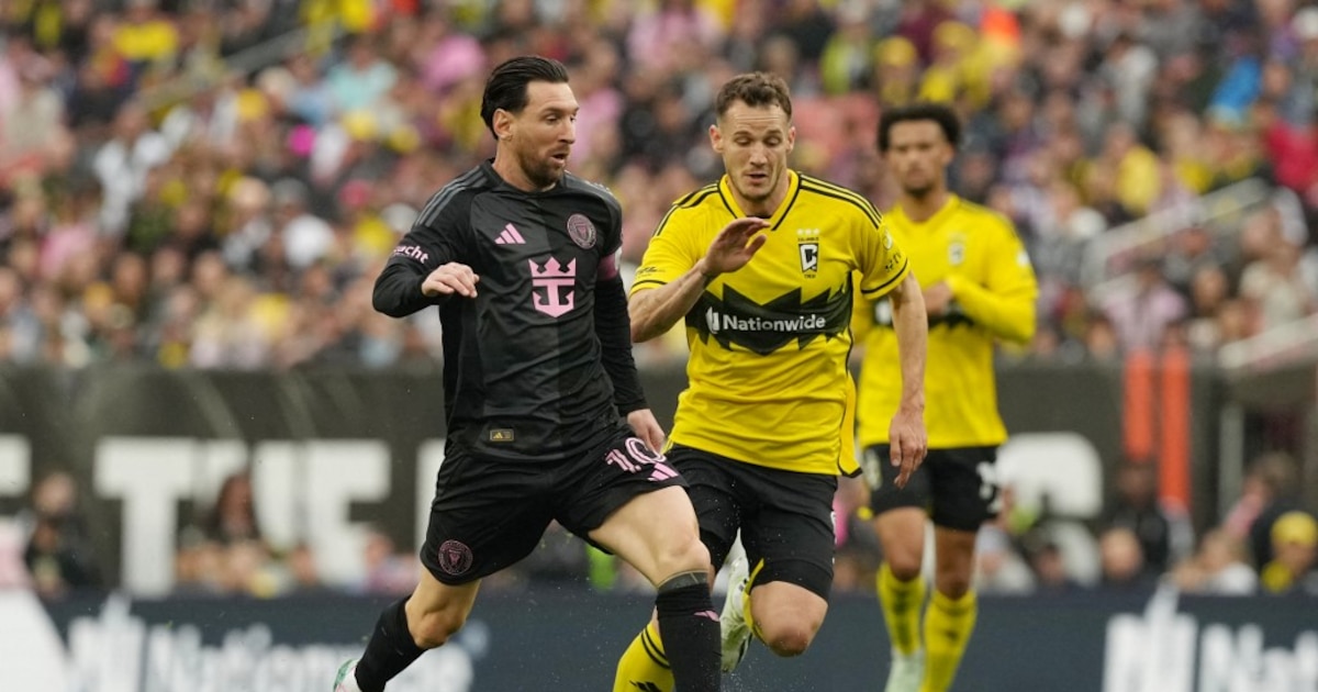 Con Lionel Messi de titular, Inter Miami le ganó de visitante al Columbus Crew y lo alcanzó en la cima de la MLS