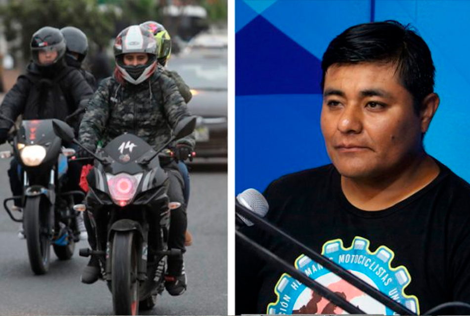 ANUNCIAN MOVILIZACIÓN CONTRA MEDIDA QUE PROHIBE CIRCULACIÓN DE MOTOCICLETAS CON DOS PERSONAS A BORDO