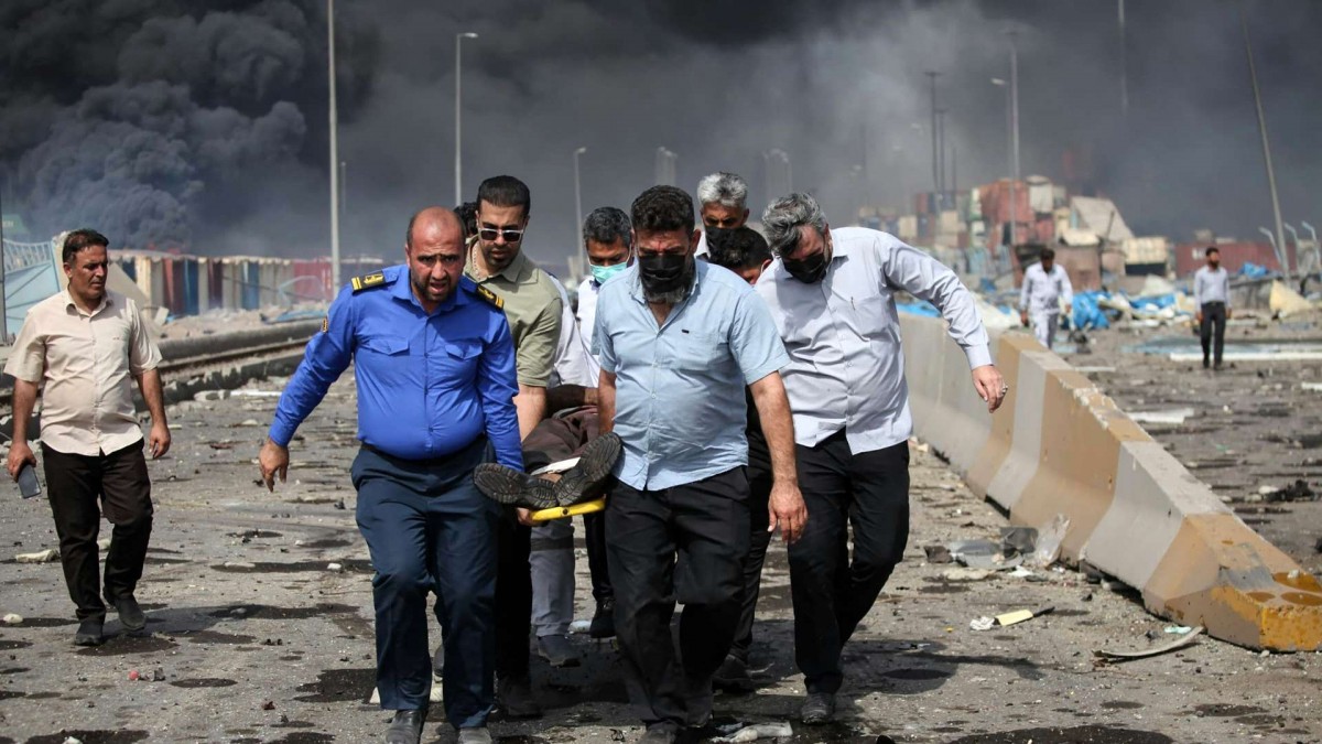 Explosión deja al menos 25 muertos y 800 heridos en Irán