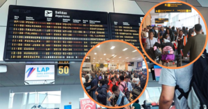 Caos en el Aeropuerto Jorge Chávez: reanudan vuelos pero pasajeros esperan reprogramación