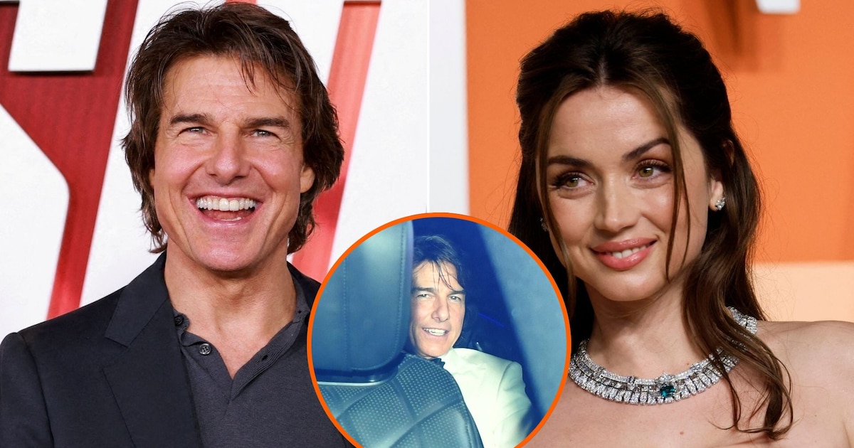 Ana de Armas se esconde de los paparazzis en una nueva salida de madrugada con Tom Cruise