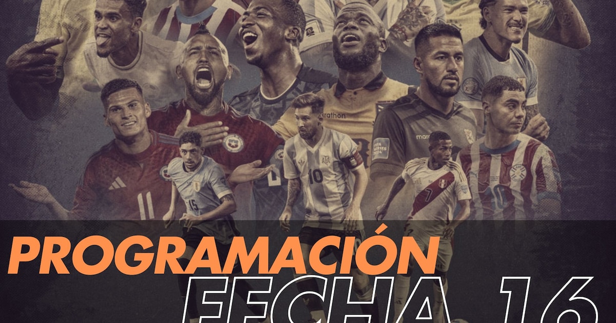 Programación de la fecha 16 de las Eliminatorias 2026: días, horarios y canales TV de todos los partidos