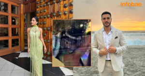Filtran foto de Vania Bludau y Mario Irivarren abrazados en la boda de Alejandra Baigorria