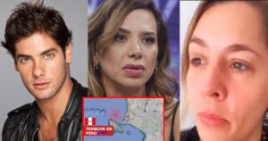 Andrés Wiese, Mónica Cabrejos, Ana Paula Consorte y más figuras se mostraron aterrados por fuerte sismo de 6.1 grados